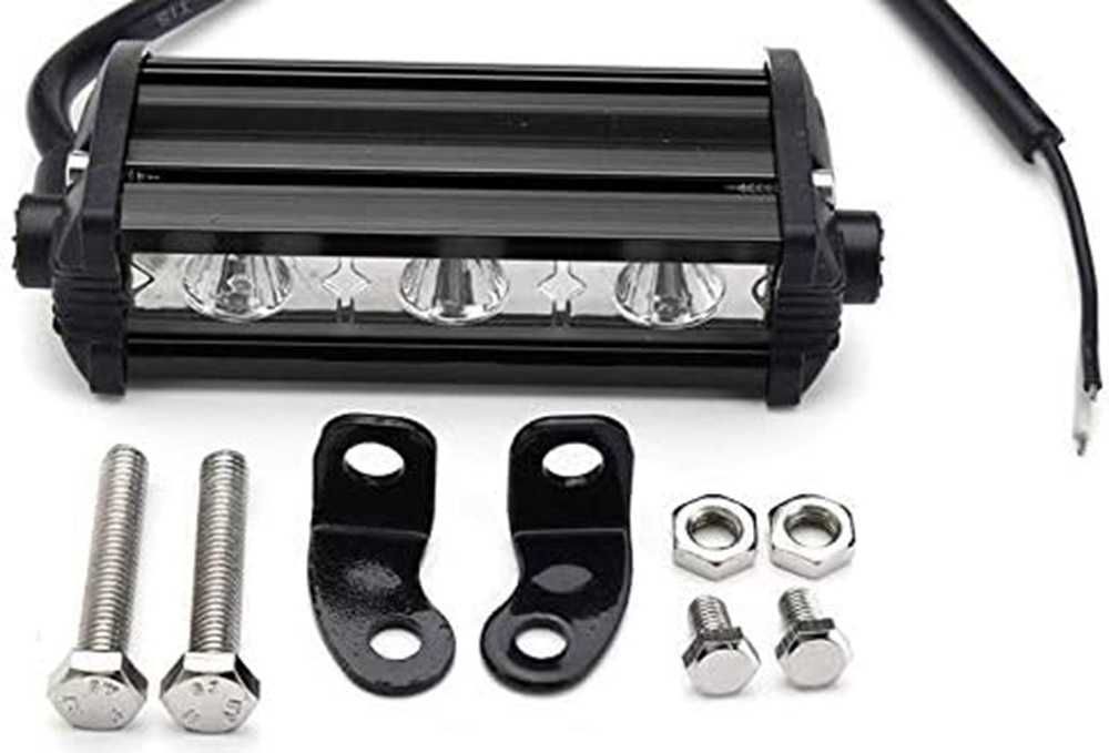 2 броя Мини 9W LED бар за осветление с 3 диода - 12/24V - снимка 2
