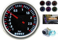 Уред за налягането на турбината Boost Meter - 3 bar/52мм/7 цвята. - снимка 1