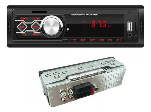 MP3 player за кола Bluetooth, USB, SD, AUX, LCD DISPLAY - 4x50w - снимка 2