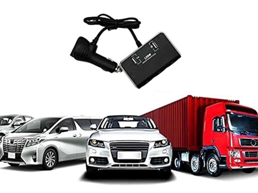 Разклонител за запалка с Волтметър 3 гнезда, 2 USB 12/24V, 120W. - снимка 6