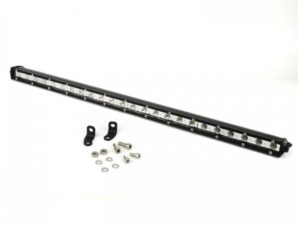 Едноредов SLIM 72W LED бар за осветление с 24 диода, 12/24V - 65.5 см. - снимка 3