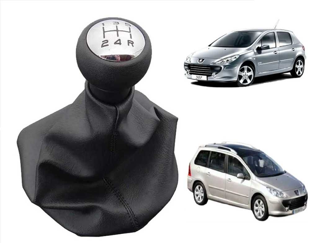 Топка с маншон за скоростен лост на Peugeot 207/307 - 5 скорости. - снимка 1