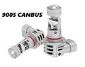 LED диодни крушки за фарове с Лупа - 9005 CANBUS, 12V, 40W, 12 400LM - снимка 1