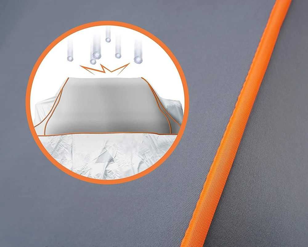 Покривало против градушка EVA пяна автомобил - XL 406*165*119см. - снимка 5