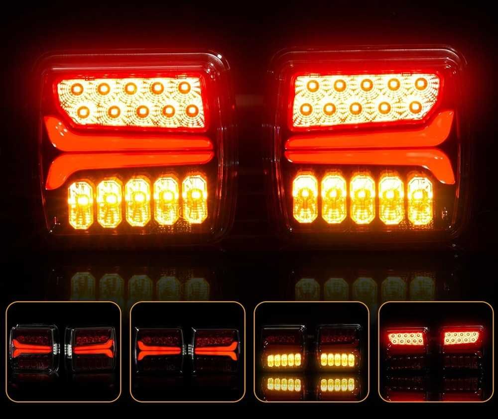 Магнитни, безжични (wireless) LED диодни стопове за Ремарке - 12V/24V - снимка 2