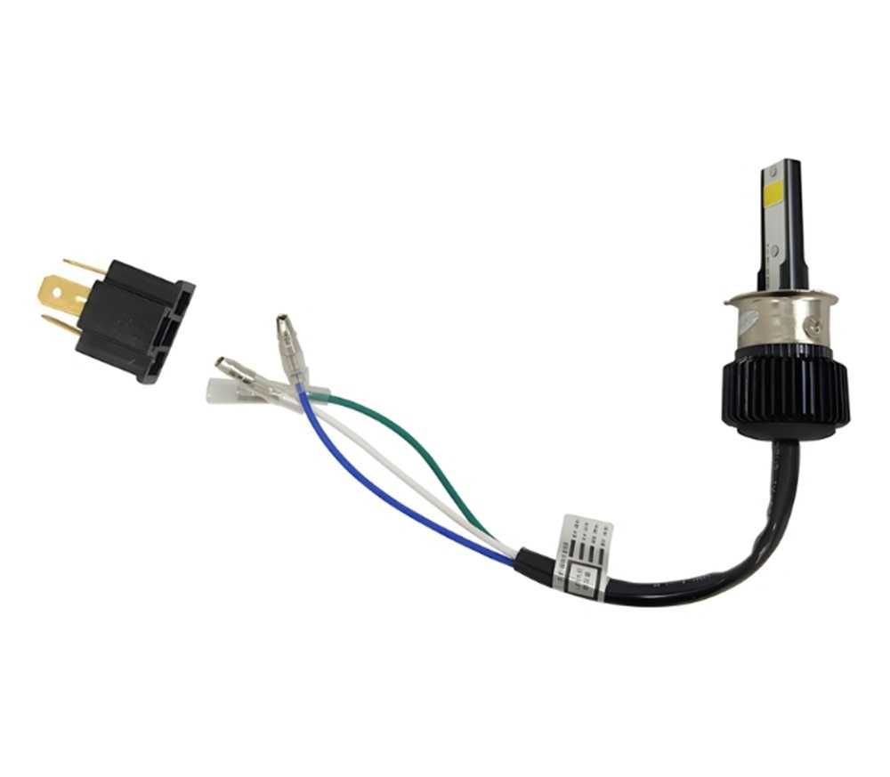 Диодна LED крушка за мотор  H4 - 1 брой - снимка 4