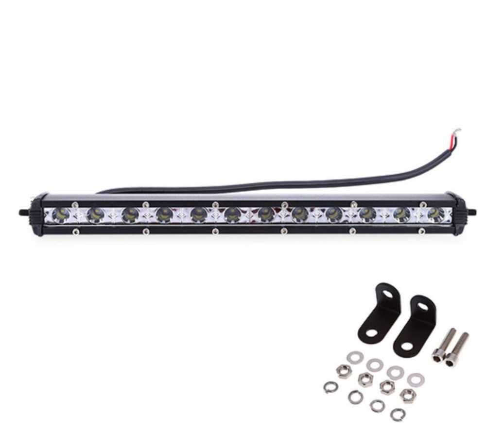Мини 36W LED бар за осветление с 12 диода - 12/24V - снимка 4