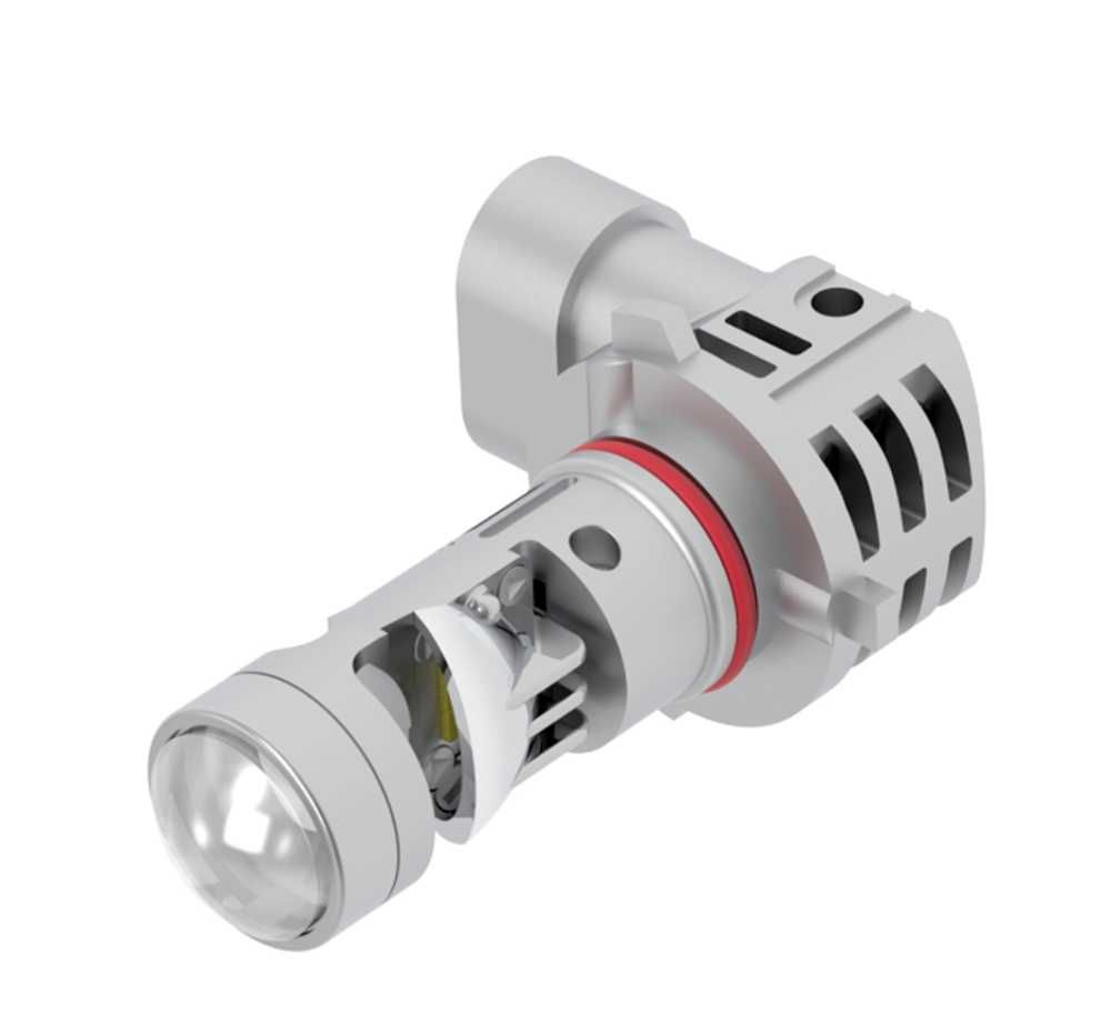 LED диодни крушки за фарове с Лупа - 9005 CANBUS, 12V, 40W, 12 400LM - снимка 8
