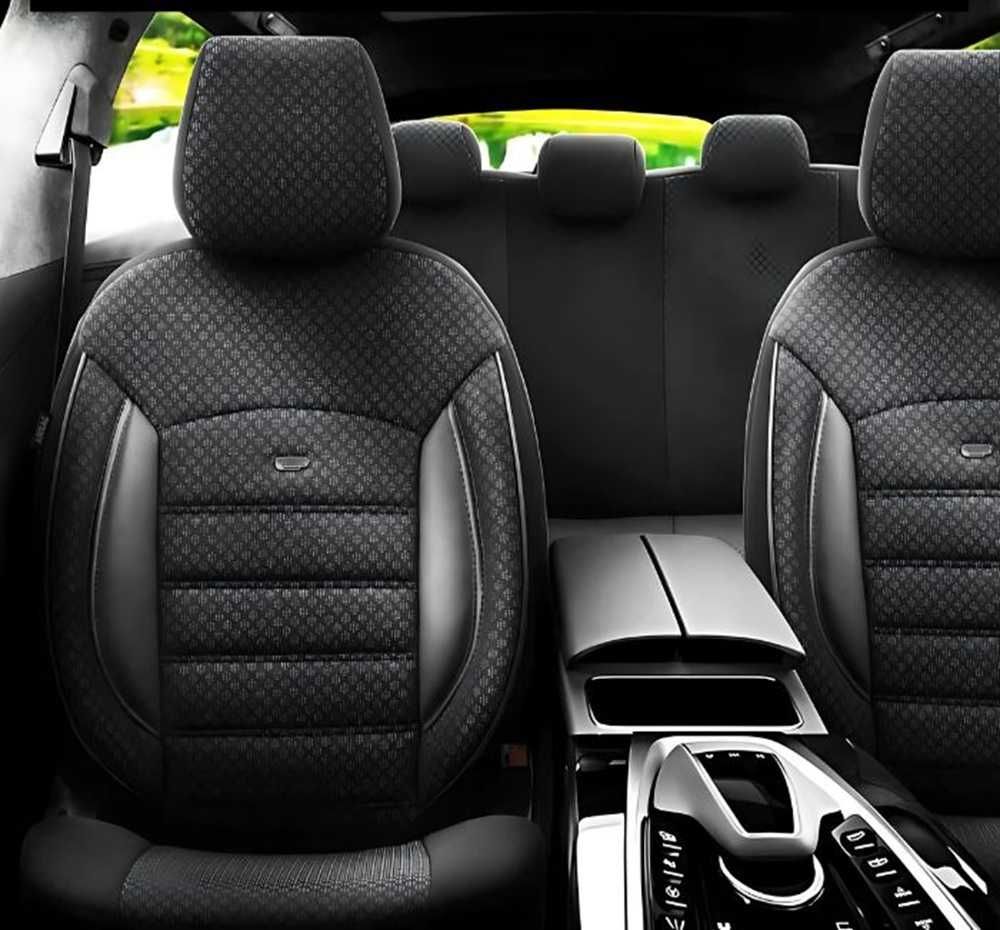 Универсална тапицерия за автомобили - Otom Sport Plus (сиво/черно) - снимка 2