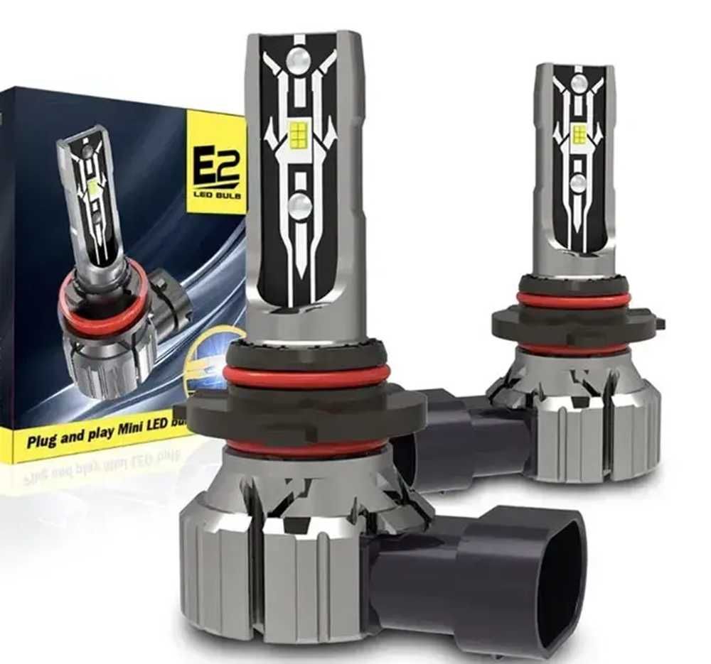 Комплект LED диодни крушки 9005/HB3 - 35W 12V - 6000к - снимка 1