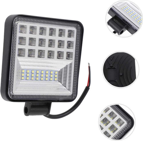 42 LED диоден халоген с бяла светлина - 126W/12v-24v. - снимка 2