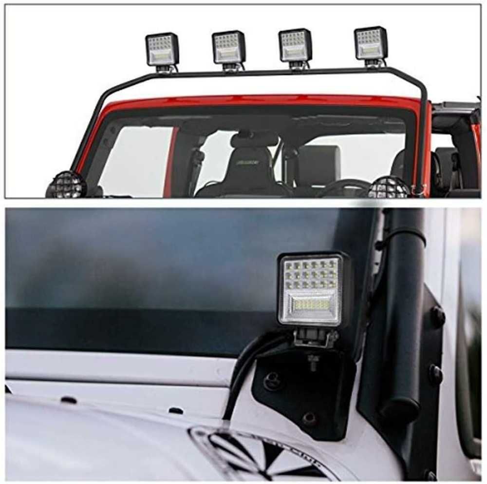 42 LED диоден халоген с бяла светлина - 126W/12v-24v. - снимка 7