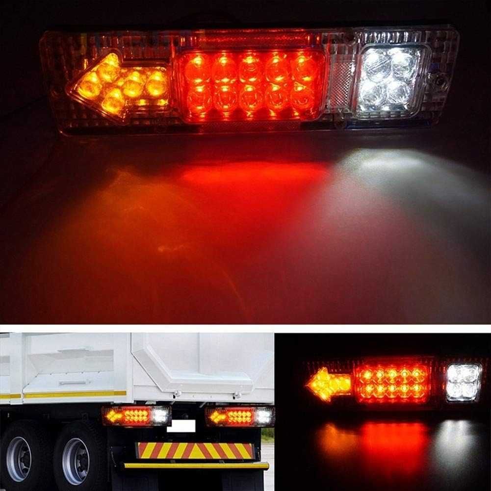 Универсални 12V/19 LED стопове за ремарке, бус, платформа. - снимка 2