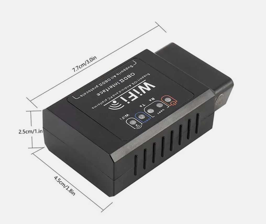 Тестер за автомобилна диагностика, OBD2, WI-FI - IOS/Android* - снимка 7
