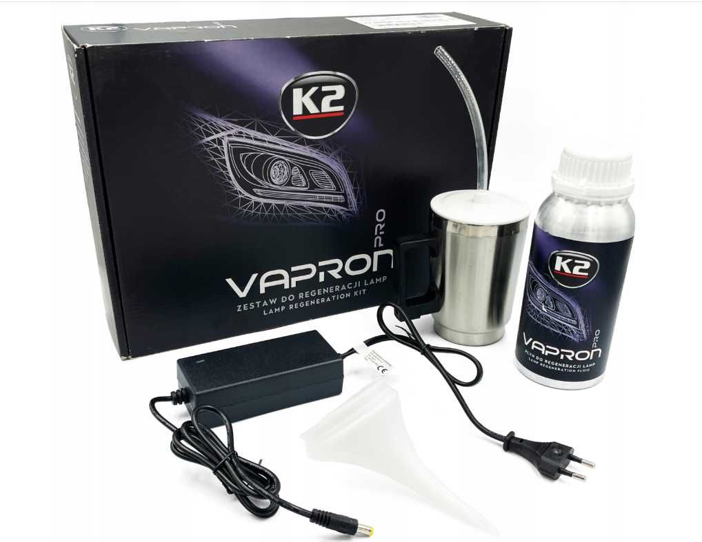 Комплект за регенериране на автомобилни фарове K2 Vapron Pro. - снимка 1
