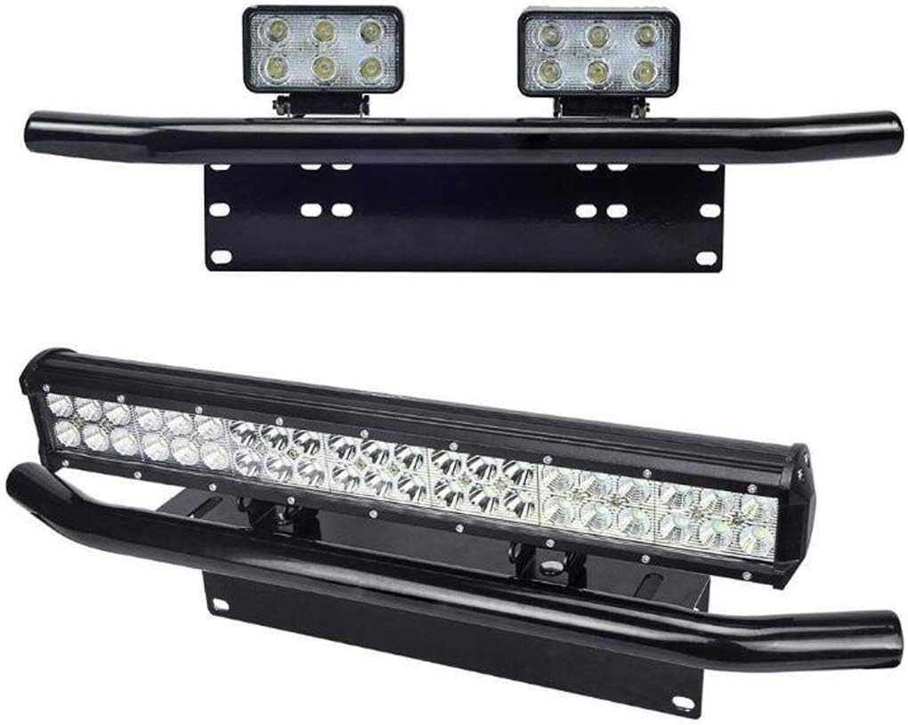 Стойка метална за Халогени/LED бар - Черна. - снимка 1