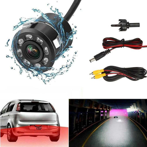 Авто Камера за задно виждане с нощен режим - 8LED - снимка 1