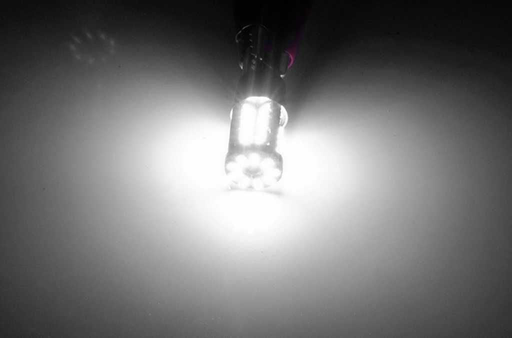 Комплект LED Диодни Крушки тип CANBUS (T10) - Бели 6000K, 12/24V - снимка 6