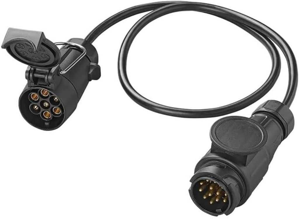 Преходник Адаптер за букса за теглич от 13 към 7 пина 12V - снимка 2