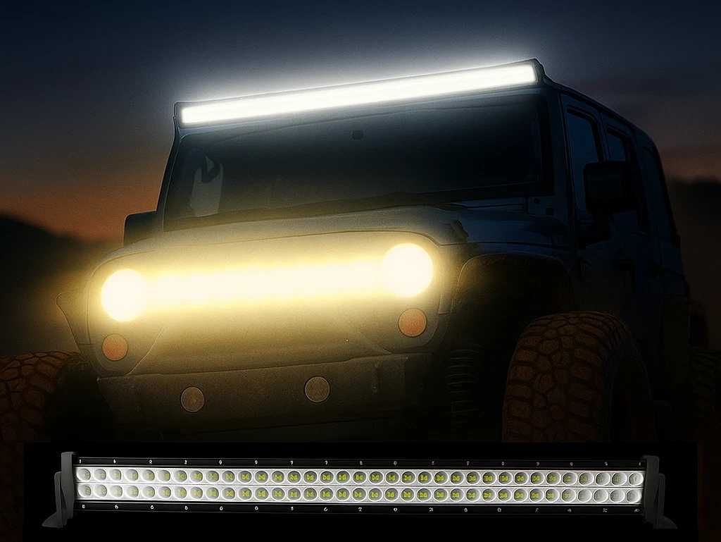 Mощни халогени Лед Барове Off Road от 36/300w - 12/24V - снимка 8
