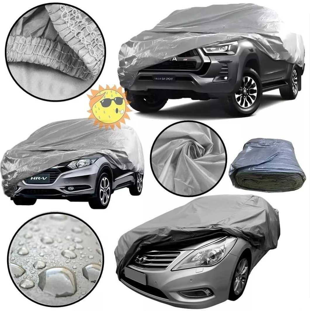 Универсално покривало за автомобил с размери - (S, M, L, XL, XXL) - снимка 3
