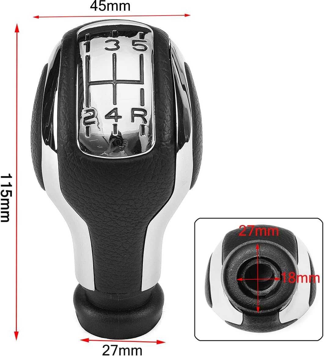 Топка скоростен лост за Peugeot 207/307/308/408 - 5 скорости - снимка 3