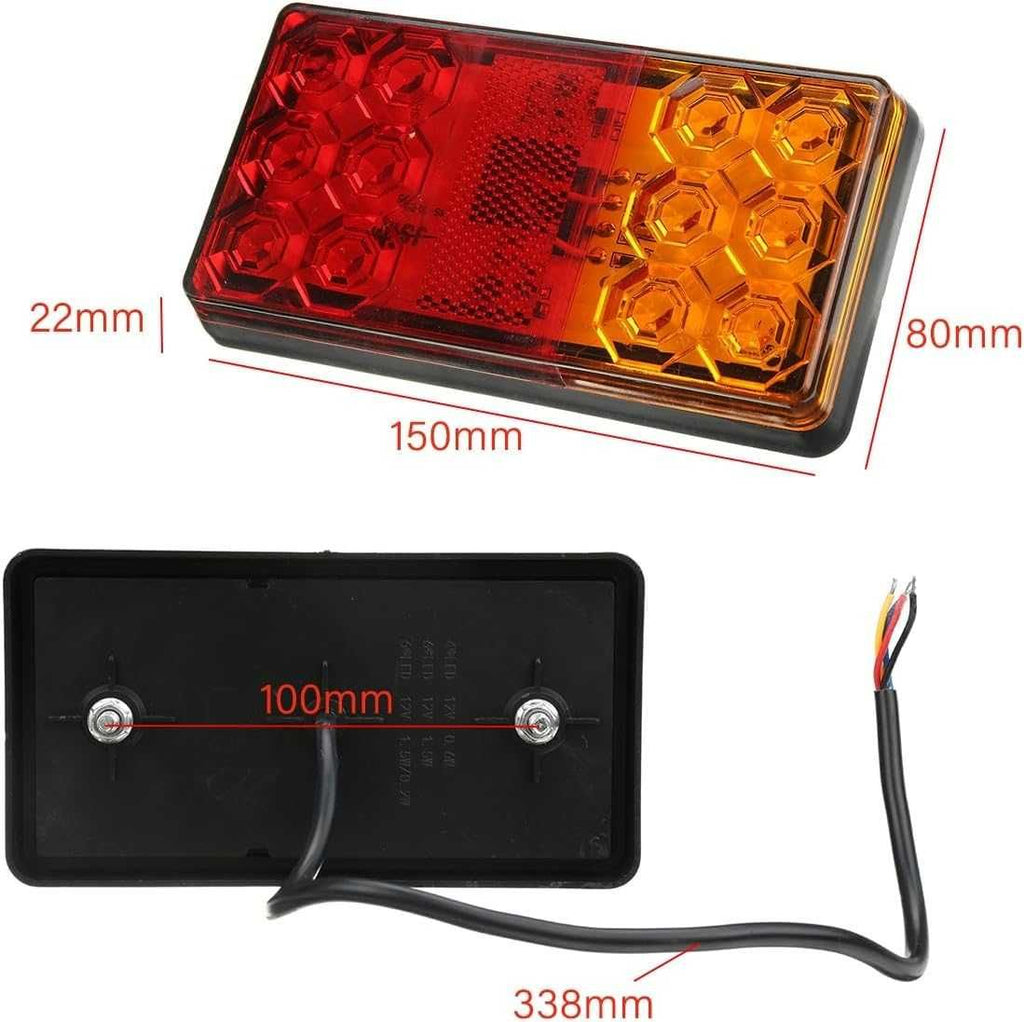 Комплект LED стопове за Ремарке и Каравана 12V - 150/80/22мм. - снимка 4