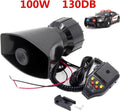 Авто Сирена с 3 мелодии, микрофон и функция запис - 12V 100W - снимка 1