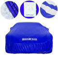 Водоустойчиво покривало за автомобил Sparco с 4 размера - М/L/XL/XXL - снимка 1