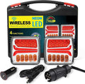 Магнитни, безжични (wireless) LED диодни стопове за Ремарке - 12V/24V - снимка 1
