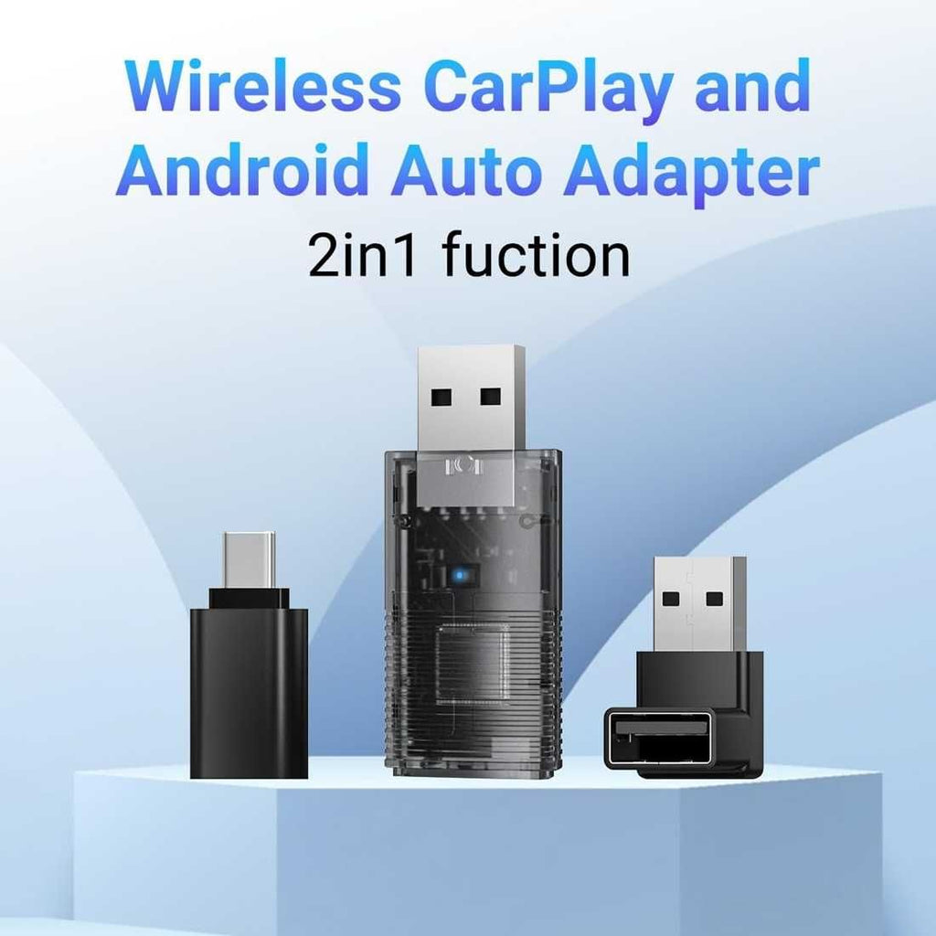 Мини WiFi Адаптер за безжична връзка с CarPlay / AndroidAuto. - снимка 3