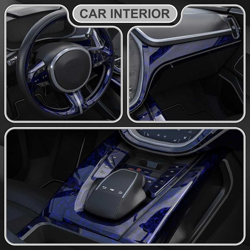 Висококачествено винилово фолио Кован Carbon за автомобил - 152х100 см. - снимка 6