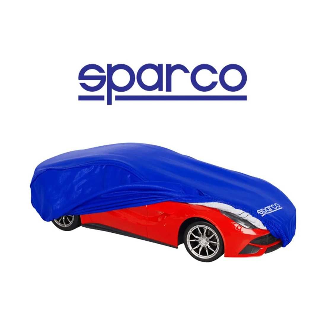 Водоустойчиво покривало за автомобил Sparco с 4 размера - М/L/XL/XXL - снимка 5