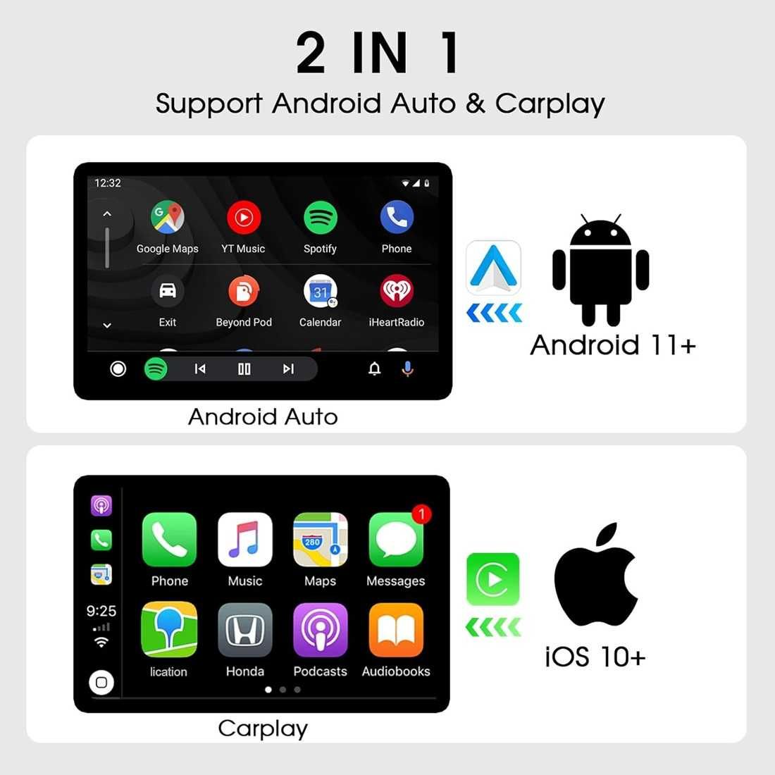 Мини WiFi Адаптер за безжична връзка с CarPlay / AndroidAuto. - снимка 2