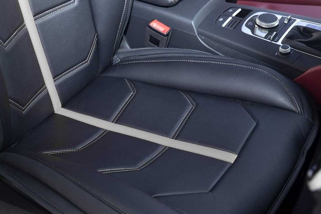 Универсална подложка за седалка Sparco - Черно/Сиво. - снимка 5