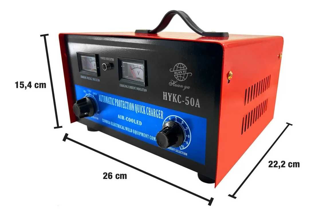 Зарядно устройство за акумулатор 50A - 6V/12V/24V. - снимка 5