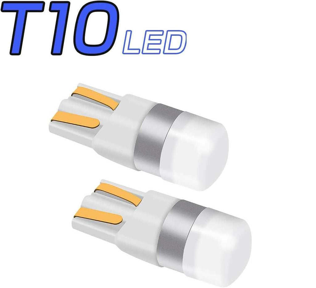 Комплект LED Диодни крушки тип Т10 - 6000K ( 2 броя ) - снимка 2