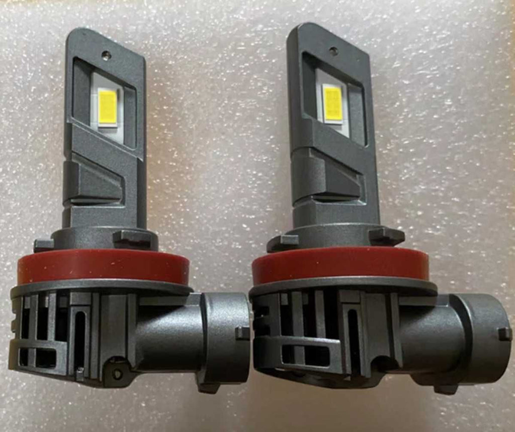 Диодни LED крушки за фарове H11 (H8/H9) 10600lm, 6500К. - снимка 7