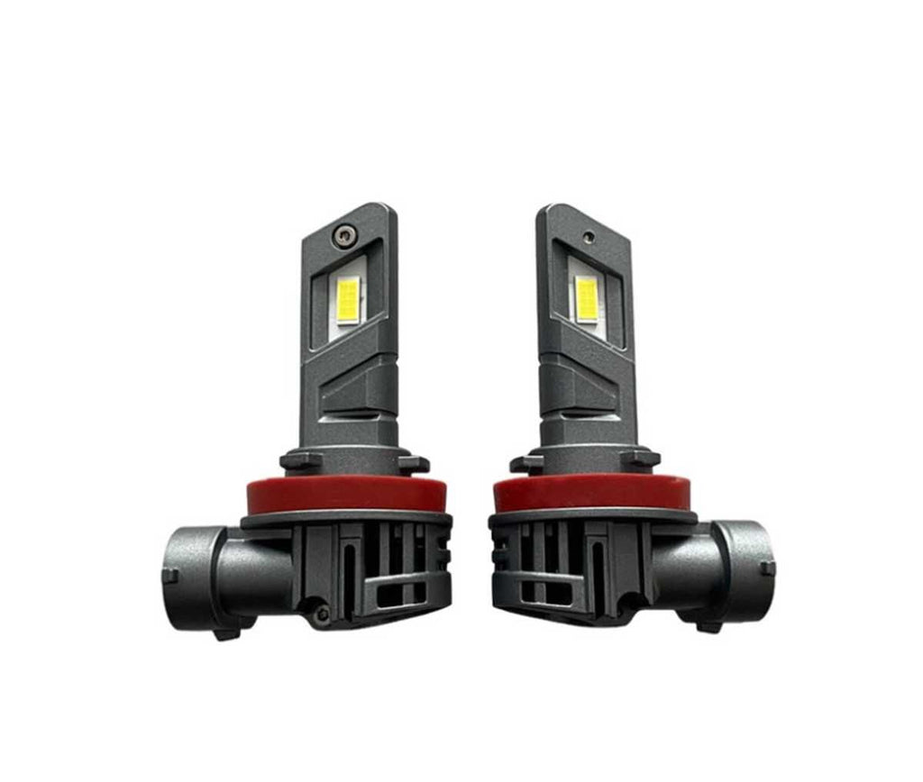 Диодни LED крушки за фарове H11 (H8/H9) 10600lm, 6500К. - снимка 6