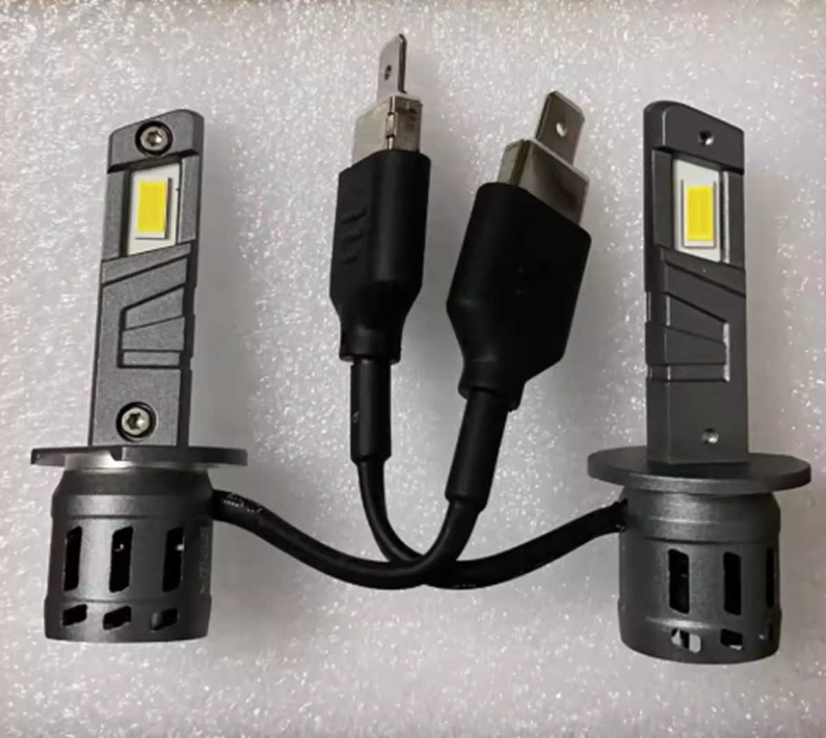 LED Диодни крушки за фарове- H1, DC9-18V, 10600LM, 6500K. - снимка 2