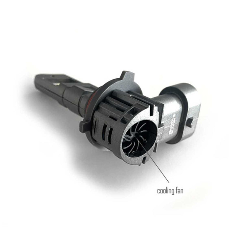 LED Диодни крушки за фарове- 9005/HB3, DC 12V, 10600LM, 6500K. - снимка 3