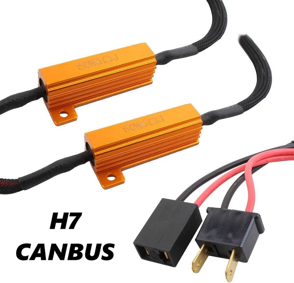 CANBUS резистори за LED крушки 6Ω 50W H7 - снимка 2