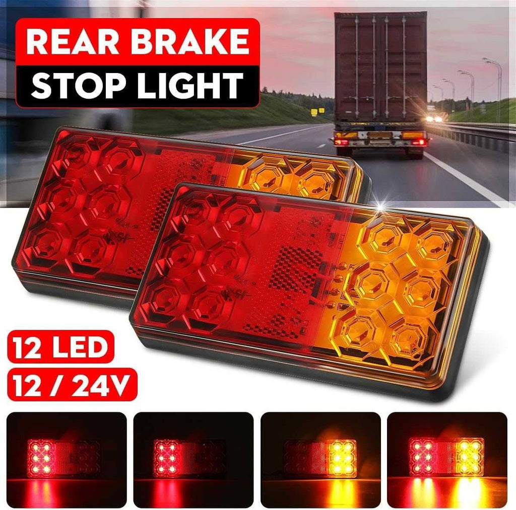 Комплект LED стопове за Ремарке и Каравана 12V - 150/80/22мм. - снимка 2