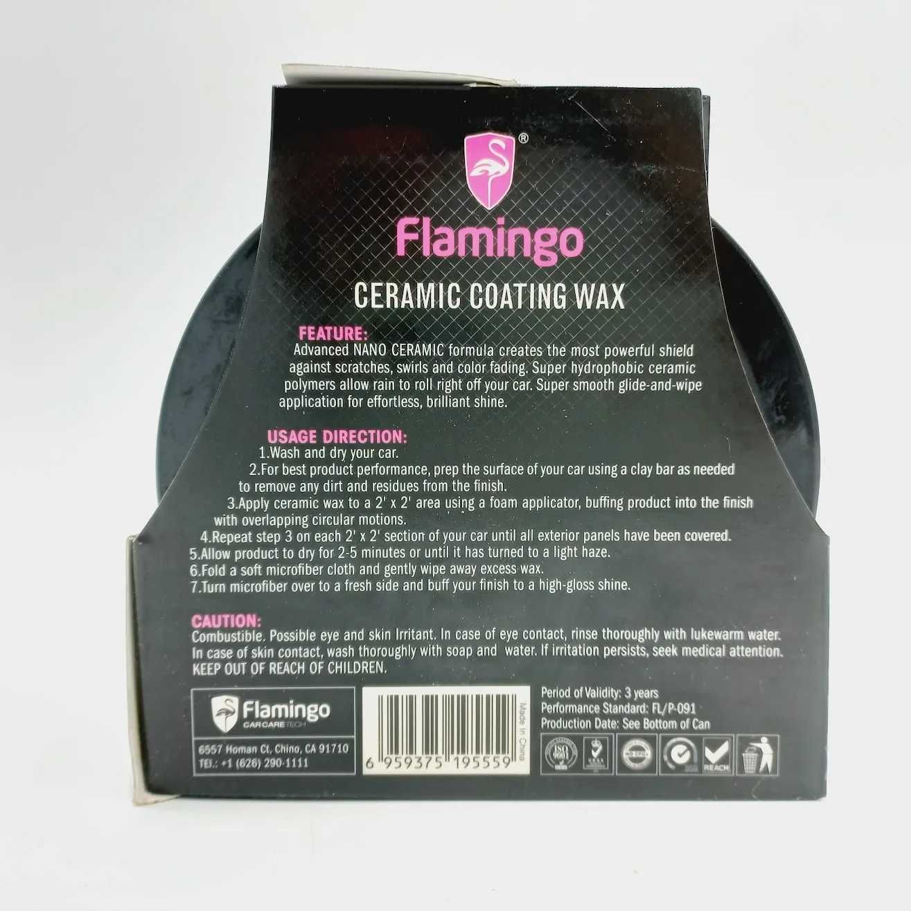 Вакса Flamingo керамично покритие, Ceramic Coating Wax - 300ml. - снимка 5