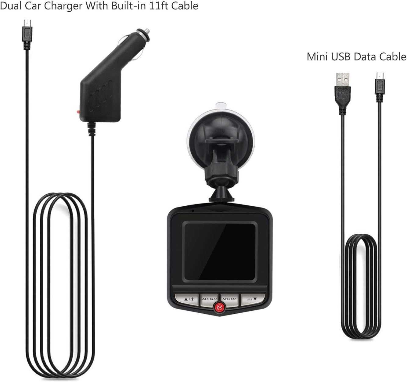 Видеорегистратор за кола GT300 Full HD - снимка 5
