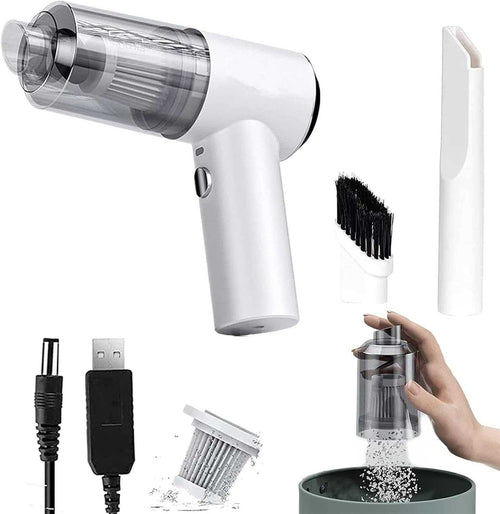 120W Мини Безжична акумулаторна прахосмукачка  с USB зарядно. - снимка 1