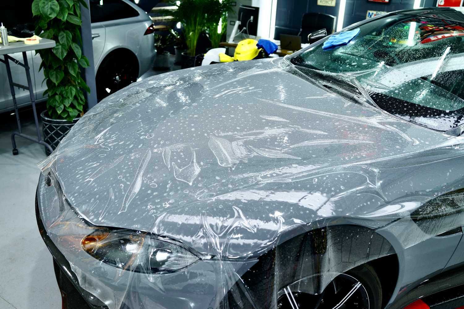 Прозрачно гланцово защитното фолио NZY (PPF Paint Protection Film). - снимка 8