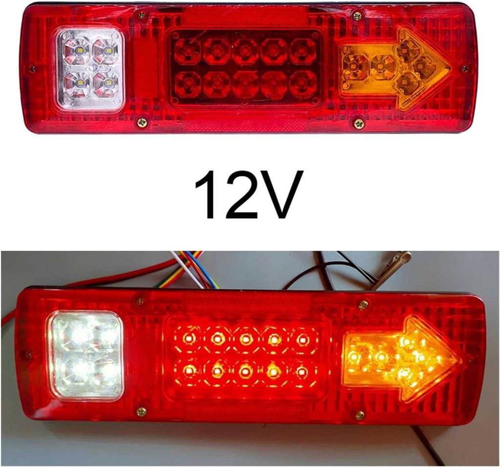Универсални 12V/19 LED стопове за ремарке, бус, платформа. - снимка 8