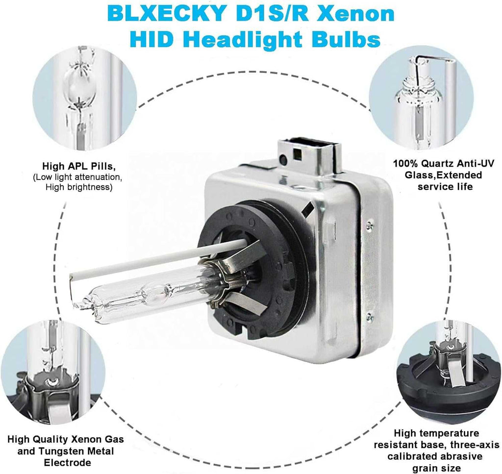 Комплект ксенонови Крушки - D1S, 12V, 35W - 4300К/6000К. - снимка 6
