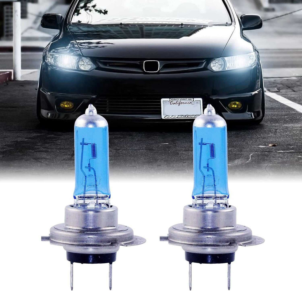 Халогенни крушки с Ксенон ефект 12V/H7/55W - комплект 2 броя. - снимка 2